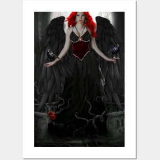 Gothic Angel Posters and Art